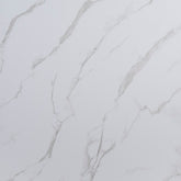 Modern PVC Waterproof Shower Panel 1000mm x 2400mm x 10mm Matt Classic Grey Marble